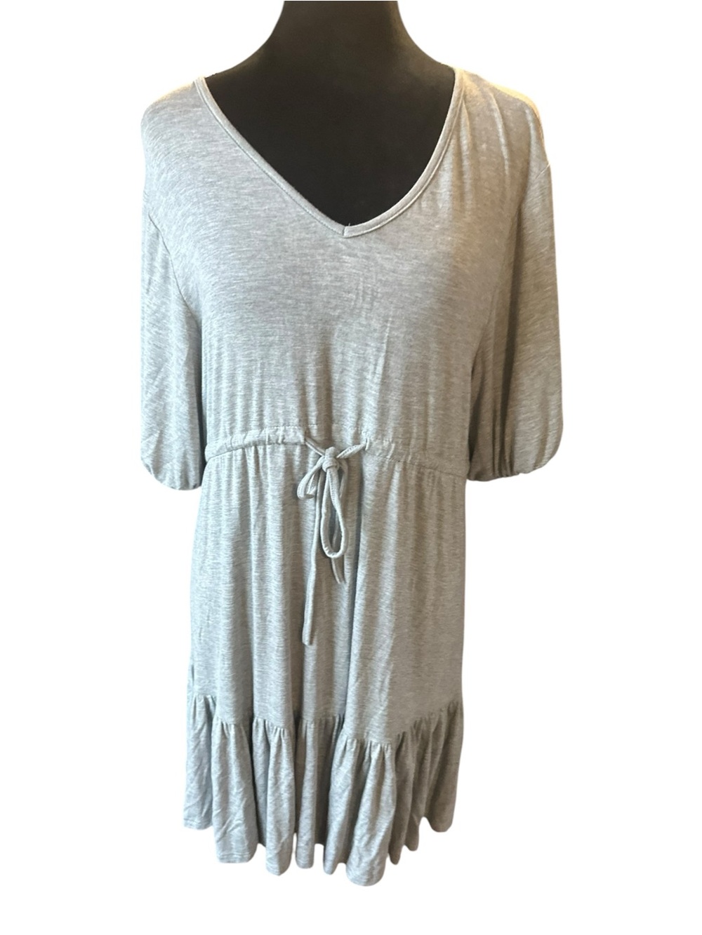 Beachsissi Soft Knit Summer Dress Gray | Size M | NWT